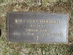 Bert Clay Marshall 