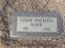 Esther W. <I>Thackeray</I> Naber 