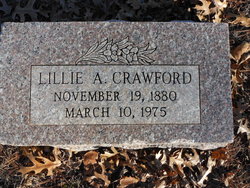 Lillie Ardella <I>Casey</I> Crawford 