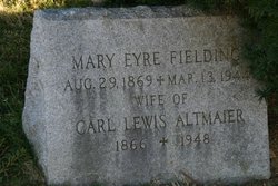 Mary Eyre Fielding <I>Pickels</I> Altmaier 