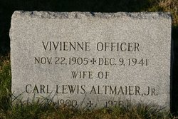 Vivienne <I>Officer</I> Altmaier 