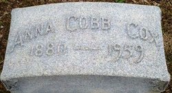 Anna P. <I>Cobb</I> Cox 