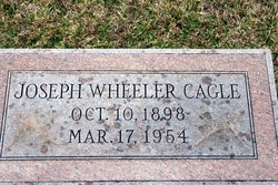 Joseph Wheeler “Joe” Cagle 