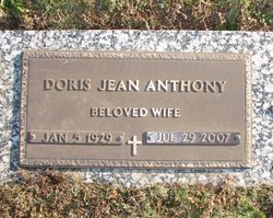 Doris Jean <I>Black</I> Anthony 