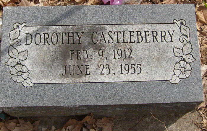 Dorothy Castleberry (1912-1955)