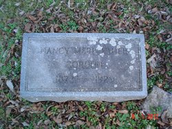 Ann Minor “Nancy” <I>Meriwether</I> Gordon 