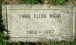 Mrs Emma Ellen <I>Griffin</I> Wight 
