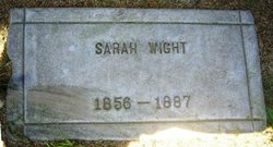 Mrs Sarah Catherine <I>Griffin</I> Wight 