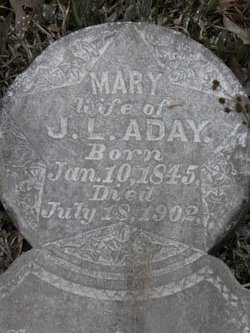 Mary Louisa <I>Alderson</I> Aday 