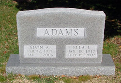 Alvin A Adams 