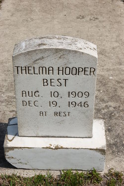Thelma Mae <I>Hooper</I> Best 