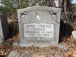 Anna <I>Twiggs</I> Chance 