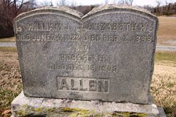 Elizabeth Washington <I>Henderson</I> Allen 