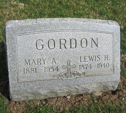 Mary A. <I>Clark</I> Gordon 