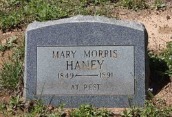 Mary Elizabeth <I>Morris</I> Haney 