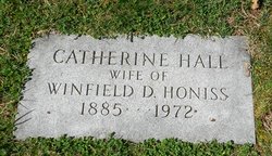 Catherine <I>Hall</I> Honiss 