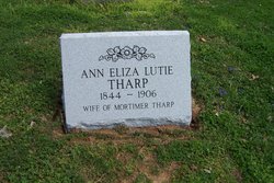 Ann Eliza “Lutie” <I>Cardwell</I> Tharp 