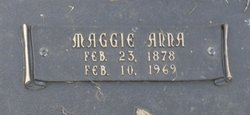 Maggie Anna <I>Summerlin</I> Colley 
