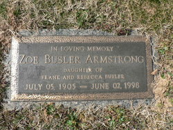 Zoe Kathryn <I>Busler</I> Armstrong 