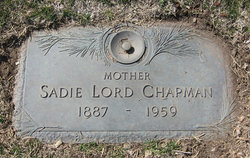 Sadie <I>Parker</I> Chapman 