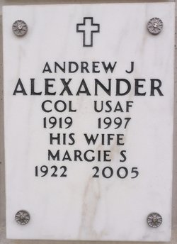 Col Andrew Jackson Alexander 
