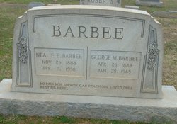 Nealie E <I>Yow</I> Barbee 