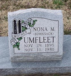 Nona Maude <I>Bohnsack</I> Umfleet 