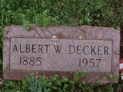 Albert Walter Decker 