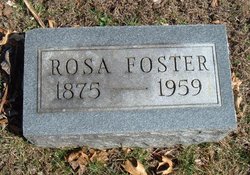 Rosetta E. “Rosa” <I>Sutton</I> Foster 