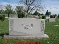 Mary Elizabeth “Bessie” <I>Peach</I> Jones 