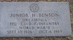 Junior Harlan Benson 