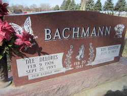 Delores Anna “Dee” <I>Brauner</I> Bachmann 