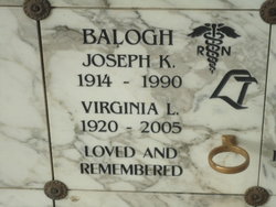 Virginia Lillian <I>Macko</I> Balogh 
