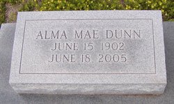 Alma Mae <I>Morgan</I> Dunn 