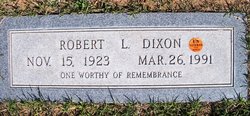Robert Lee Dixon 