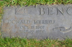 Donald Merrell Bench 