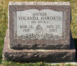 Yolanda Joanne <I>Kovacs</I> Haworth 