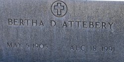 Bertha D. <I>Sportsman</I> Attebery 