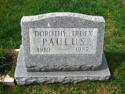 Dorothy <I>Truex</I> Paulus 