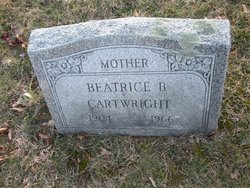 Beatrice B <I>Ruppel</I> Cartwright 
