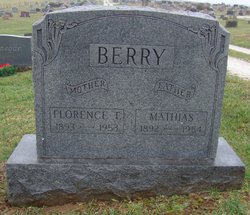 Florence Thelma <I>Miles</I> Berry 