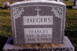 Frances <I>Sandbothe</I> Jaegers 