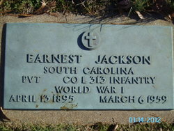 Pvt Earnest Jackson 