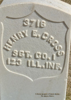 SGT Henry E Cross 