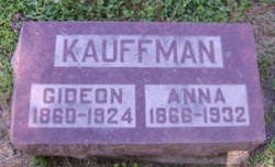 Anna <I>Stoll</I> Kauffman 