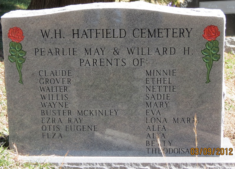 W. G. Hatifield Cemetery