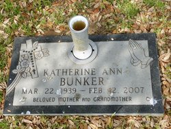 Katherine Ann <I>Sweeney</I> Bunker 