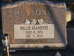 Billie Jeanette Hussong 