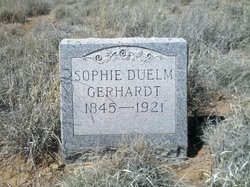 Sophia Louisa “Sophie” <I>Duelm</I> Gerhardt 