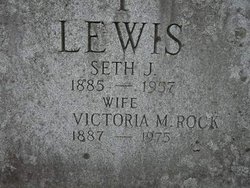 Victoria <I>Rock</I> Lewis 